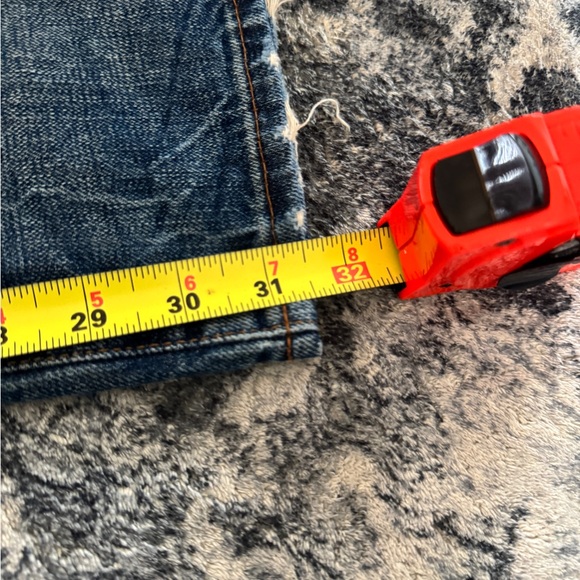 Denim & Supply Ralph Lauren Slouch Blue Distressed Jeans - Picture 12 of 12